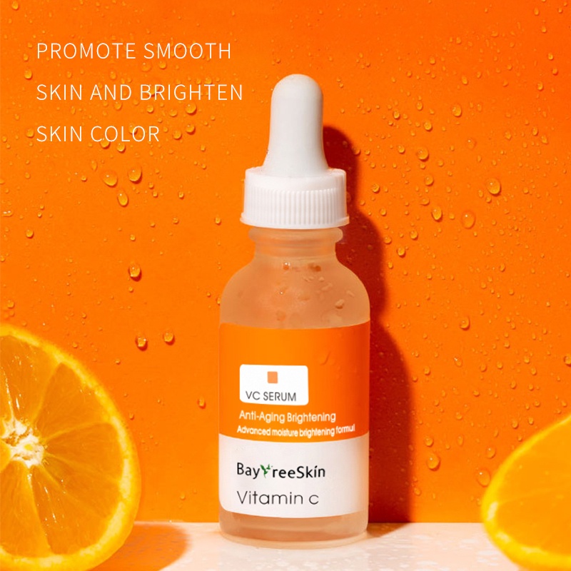 Serum BAYFREE vitamin C dưỡng ẩm làm trắng da mờ vết thâm tàn nhang mụn chống lão hóa