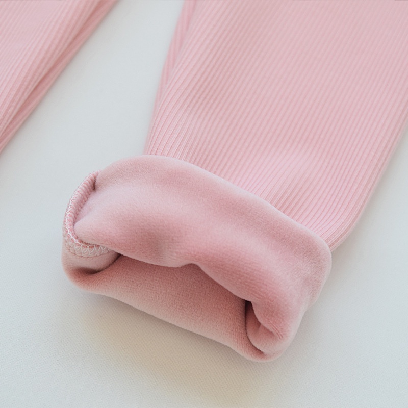 Quần dài IQ Angel lót lông cừu dày giữ ấm dành cho bé