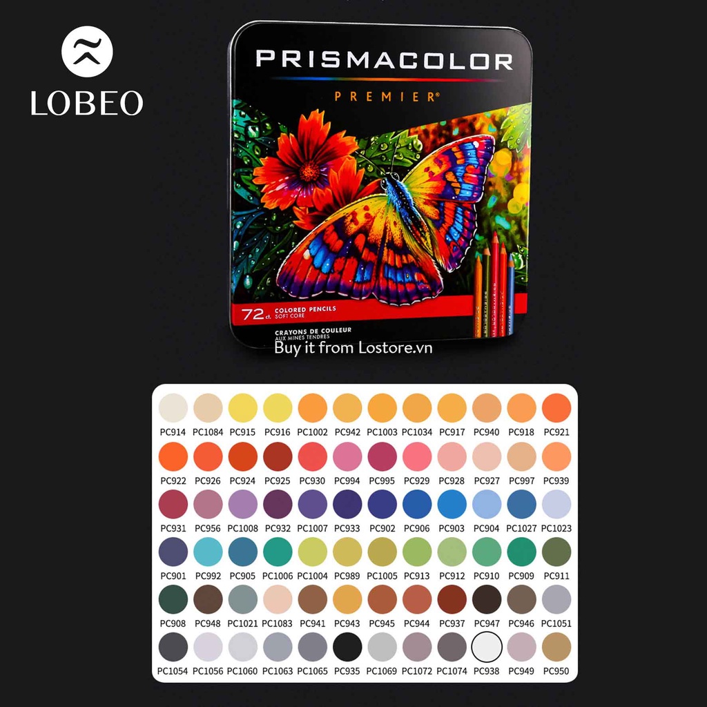 [ LỖ STORE ] Màu Chì Khô Prismacolor