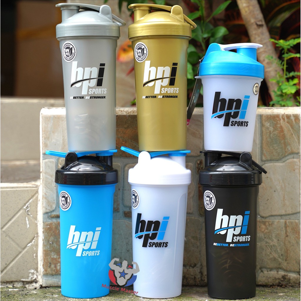 Bình Shaker BPI Đủ Màu 400ml - 700ml - 2,2l