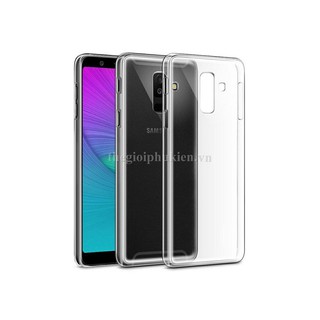 Ốp lưng SamSung Galaxy A6 - A6 Plus 2018 silicon dẻo trong suốt siêu mỏng 0.5 mm