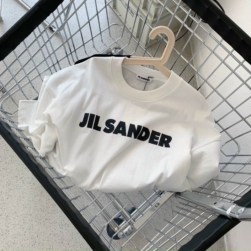 Áo thun tay lỡ 3 màu JIL SANDER