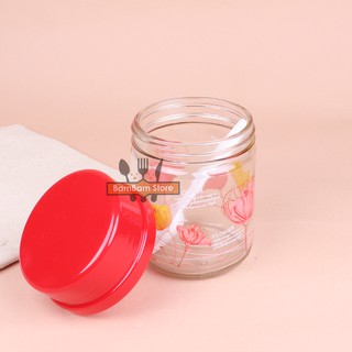 BỘ 2 HŨ THỦY TINH ĐỰNG GIA VỊ HTT02