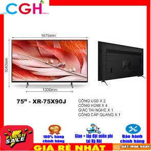 Android Tivi Sony 4K 75 inch XR-75X90J New 2021 | BigBuy360 - bigbuy360.vn