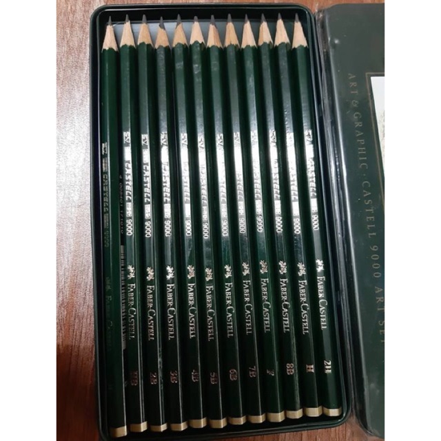 Bút chì phác thảo Faber Castell( hộp 12 cây)