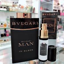 Nước Hoa Nam Bvlgari Man In Black EDP 10ml - MẠNH MẼ ĐÀY BẢN LĨNH