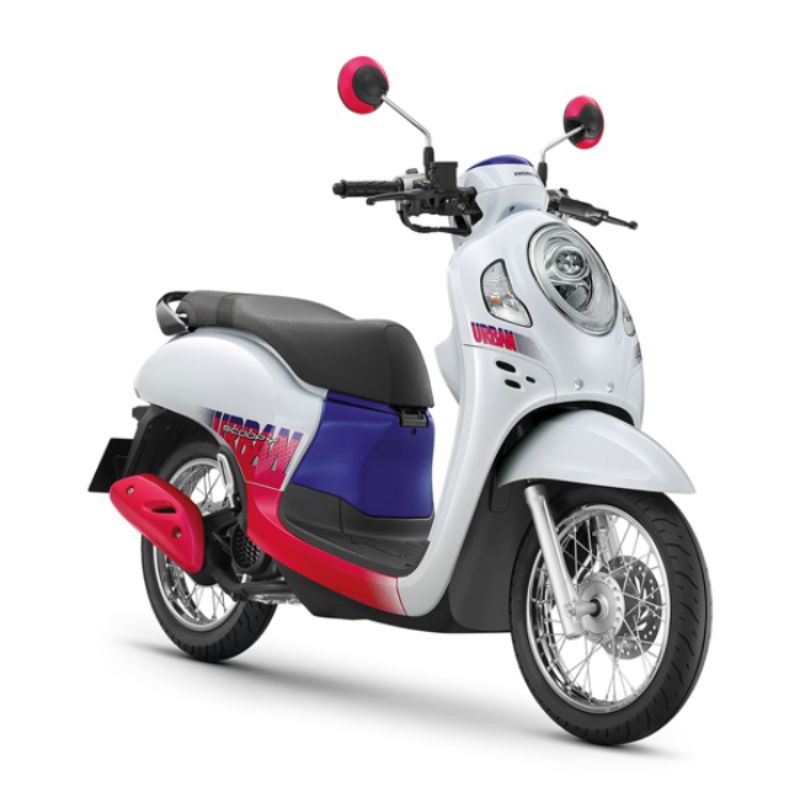 Dàn áo xe Scoopy 2021-2023 màu Trắng - bán lẻ