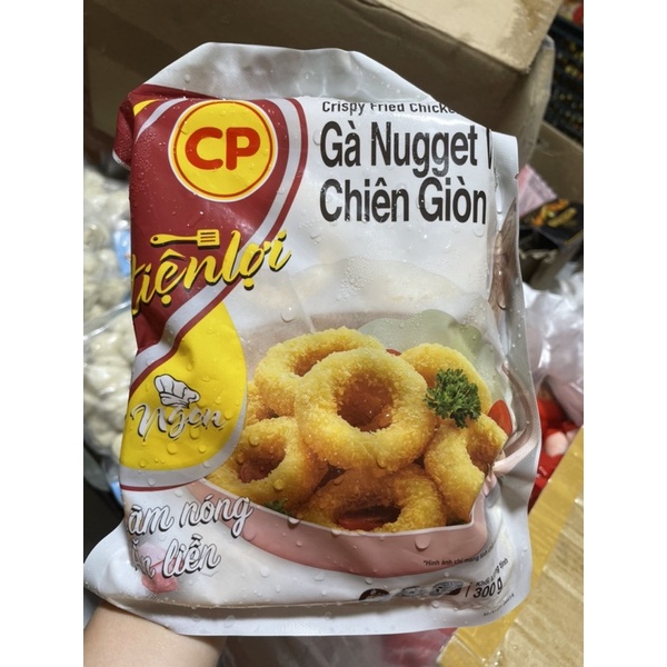 GÀ NUGGET HÌNH VÒNG 300G - 1kg SIÊU GIÒN SIÊU NGON SIÊU TIỆN LỢI