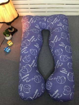 Gối ôm  bà bầu (100%cotton)