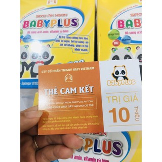 Siro Ăn Ngon Cho Bé BABYPLUS Chính Hãng
