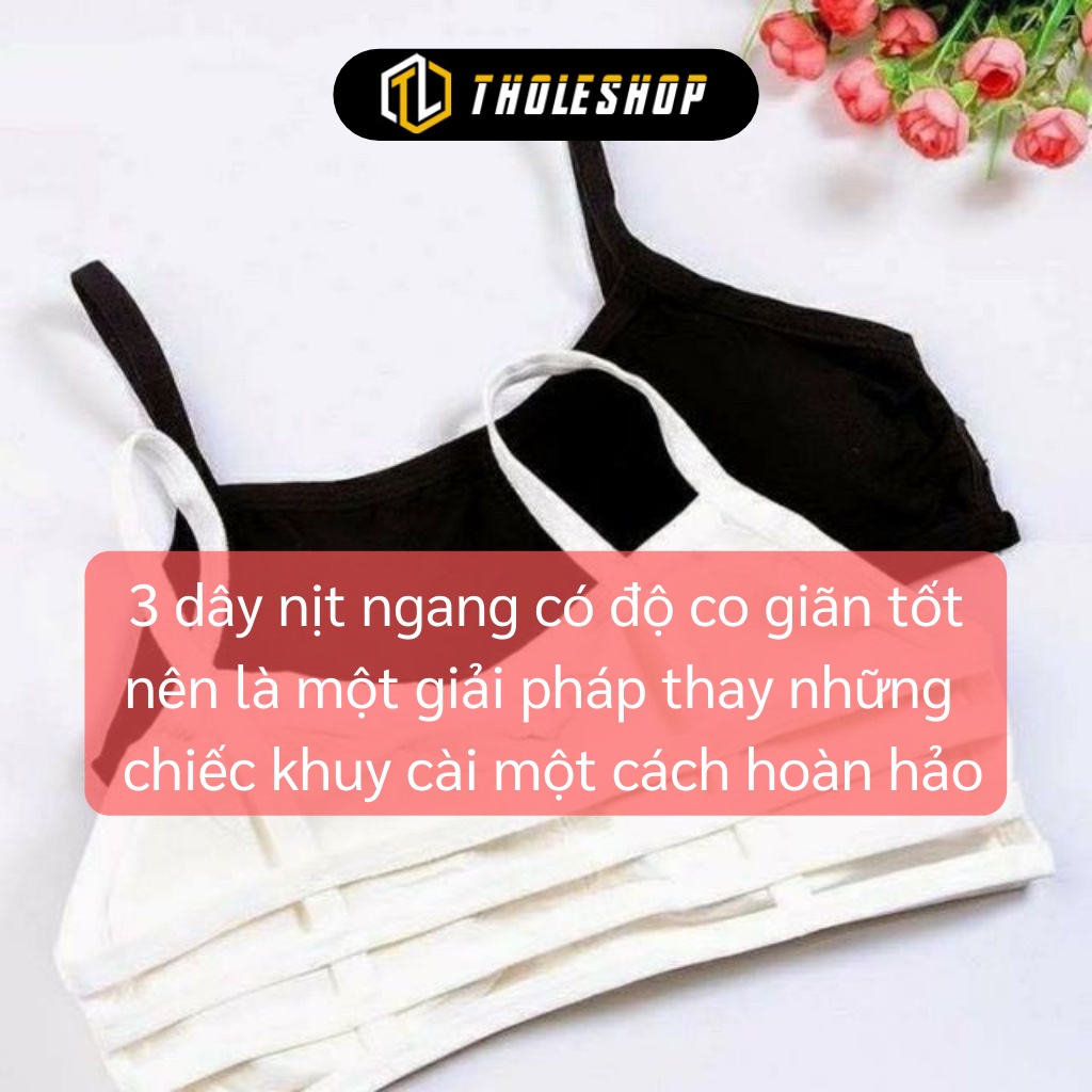 Áo Ngực Nữ - Áo Bra Thái Có Đệm Nfwjc 3 Dây Ngang Co Giãn Tốt, Thời Trang Nữ 5655