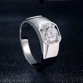 Nhẫn cưới mạ bạc 925 dành cho nam