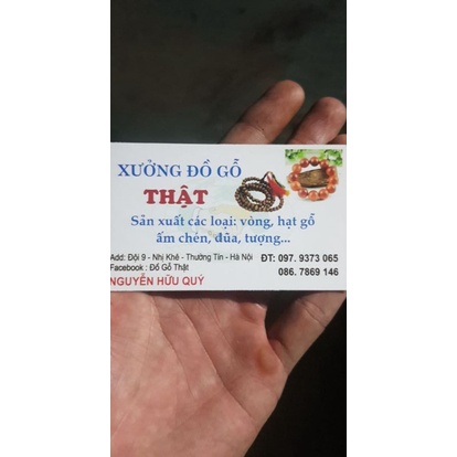 Vòng tay nam hạt tròn lớn 16ly gỗ thơm hương tự nhiên