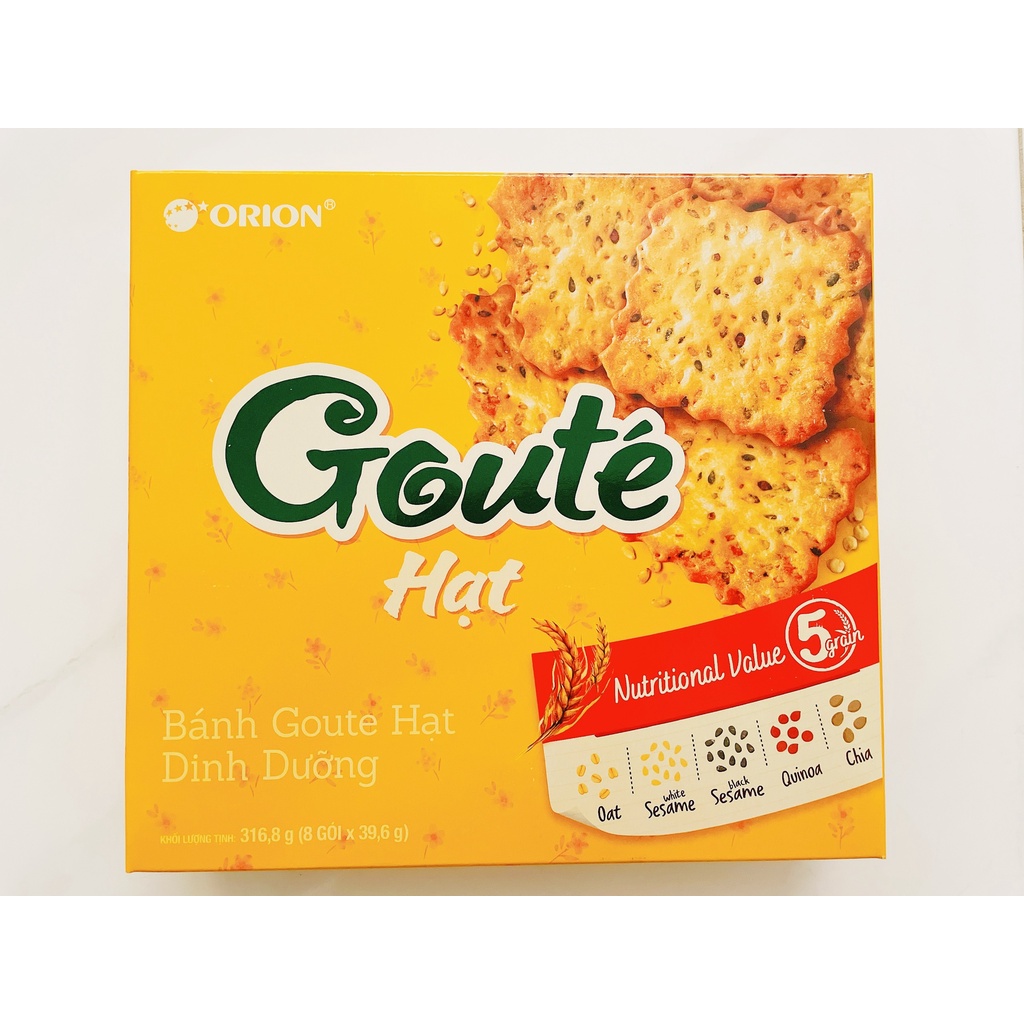 Bánh Goute mè 8 gói 288g