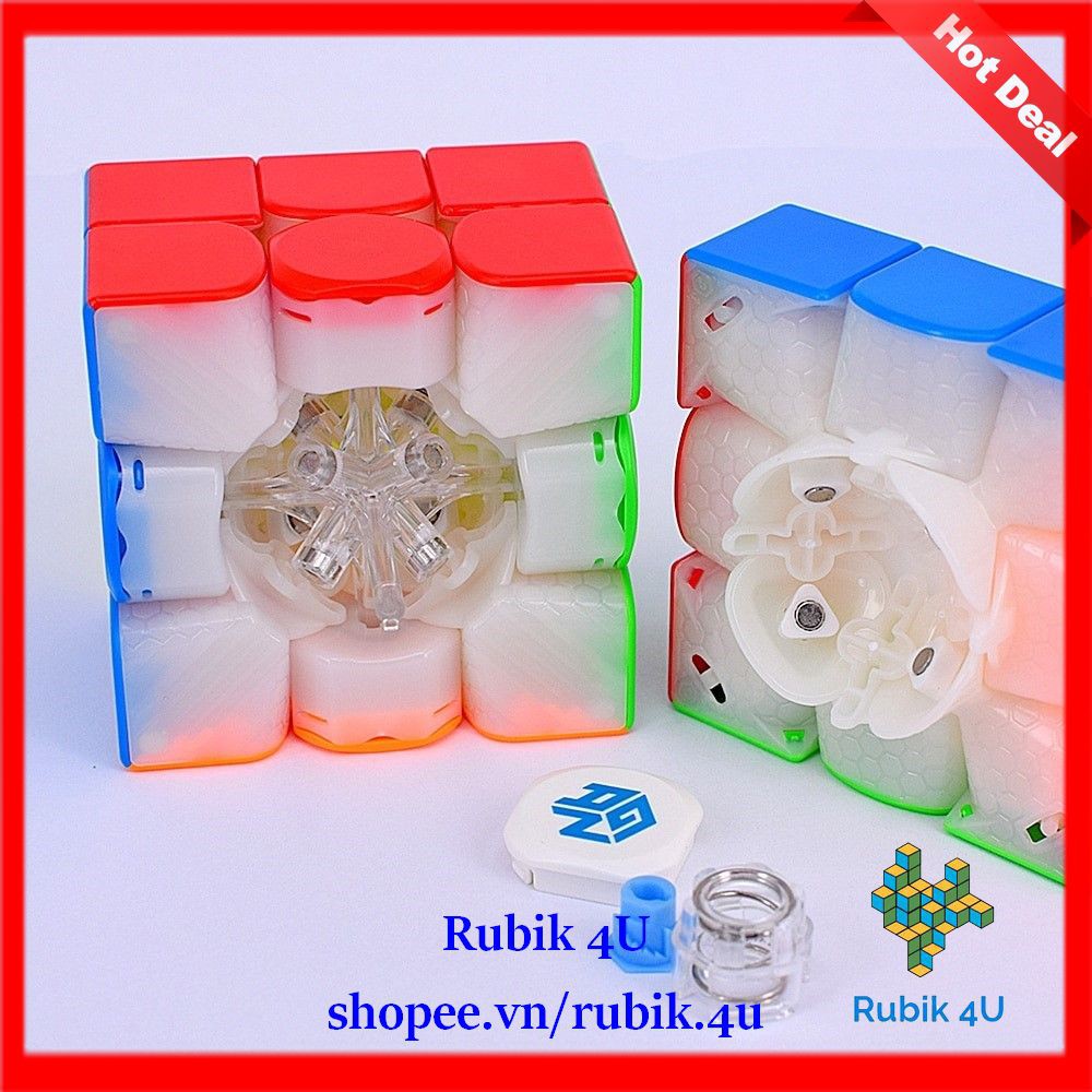 Rubik 3x3x3 GAN 11 M Pro Khối Rubic Lập Phương 3 Tầng Cao Cấp