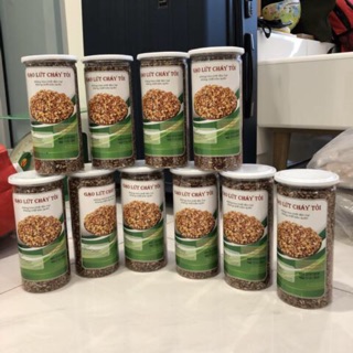 Gạo lứt cháy tỏi/ 300 gram 1 hủ ( CHAY MẶN ĐỀU DÙNG ĐƯỢC )