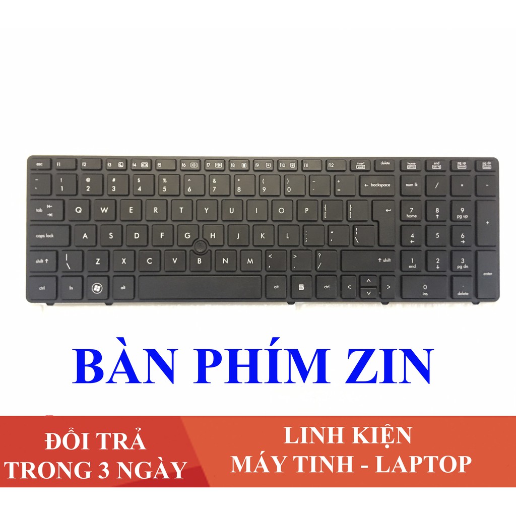 [Mã ELFLASH5 giảm 20K đơn 50K] Bàn phím laptop HP EliteBook 8560p, 8570p,8560B, ProBook 6560b, 6565b, 6570B