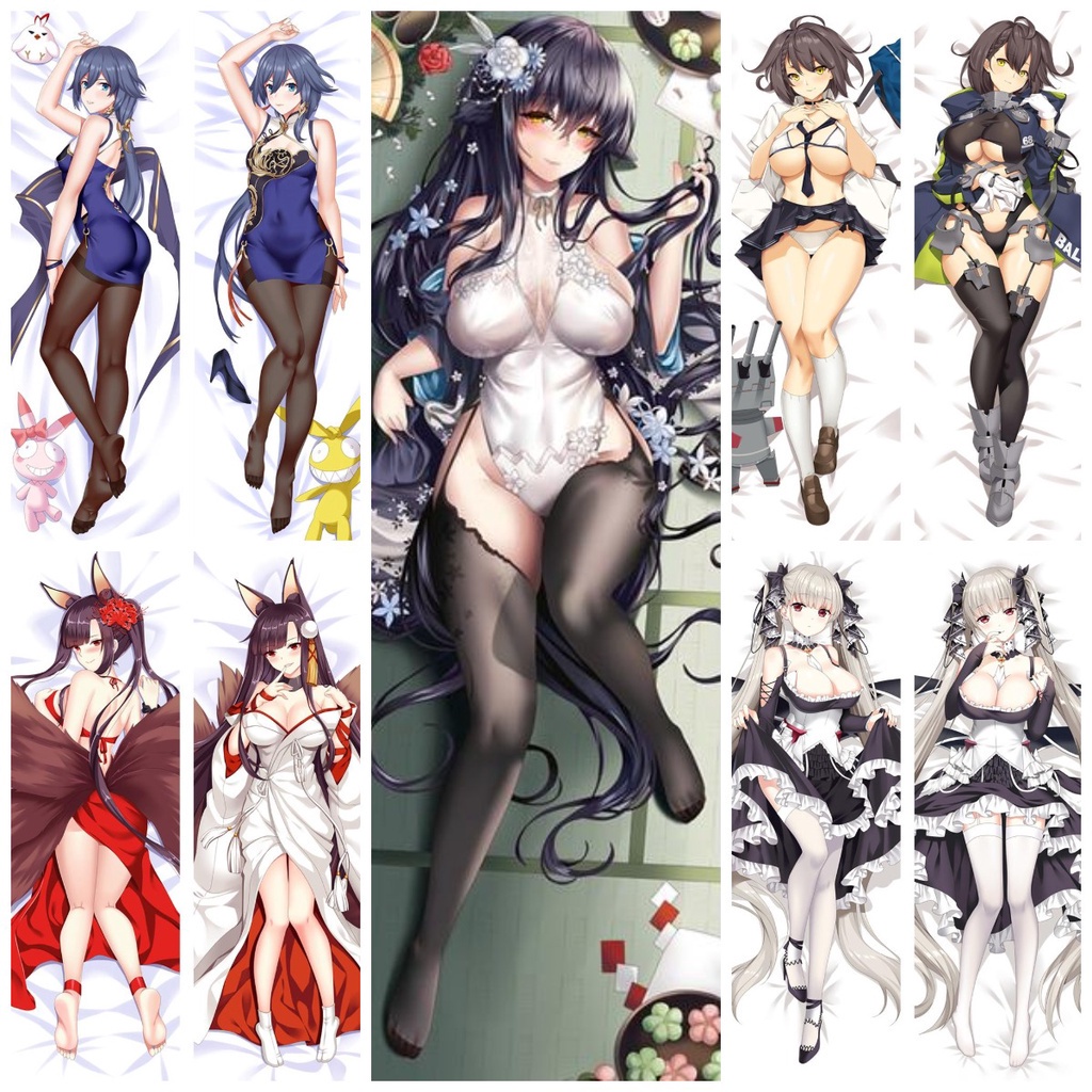 Vỏ Gối Ôm In Hình Nhân Vật anime azur lane hms sirius Ôm body Đáng Yêu
