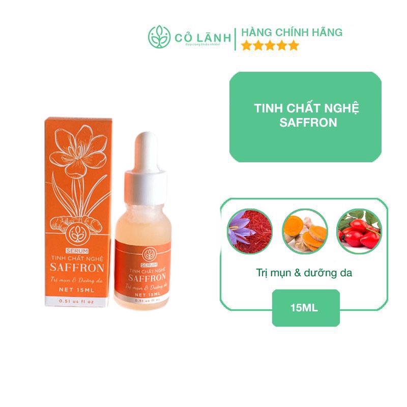 Serum tinh chất nghệ saffron