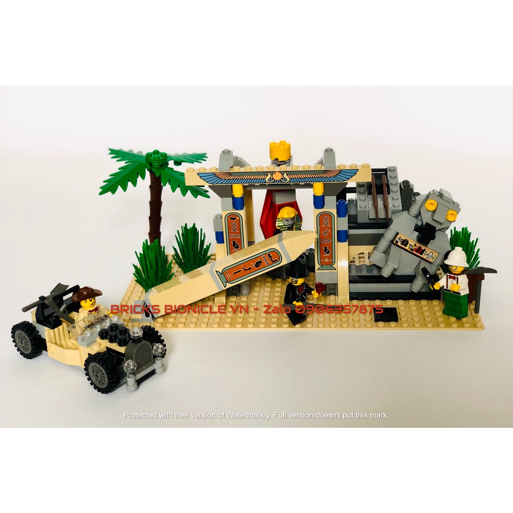 LEGO ADVENTURES SYSTEM - ĐỒ CHƠI XẾP HÌNH LEGO PHIÊU LƯU THÁM HIỂM - 5958 MUMMY'S TOMB - QUAN TÀI XÁC ƯỚP