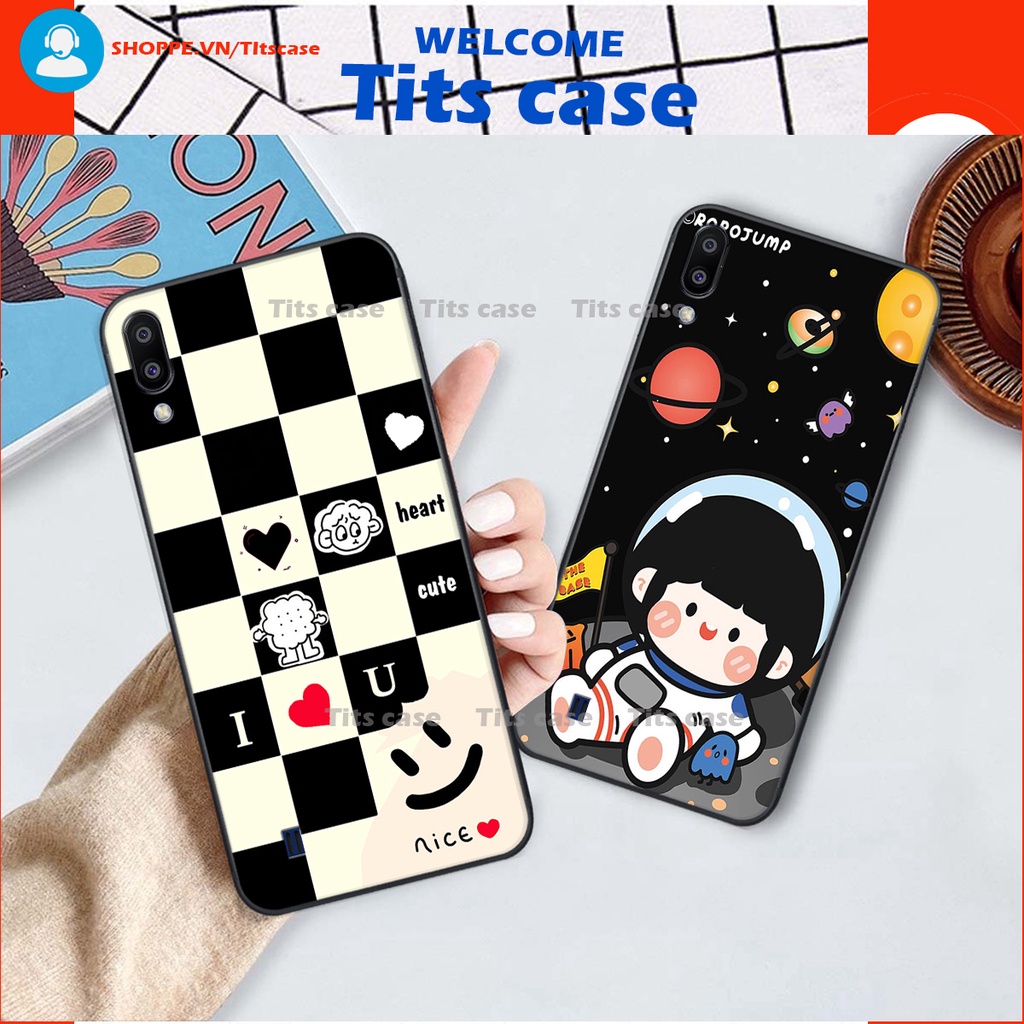 Ốp lưng Samsung Galaxy A10 / M10 in hình bò sữa, gấu be@r, cute cực  ĐỈNH -  cực CHẤT-  cực COOL