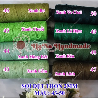 sợi dệt cotton dao nhi