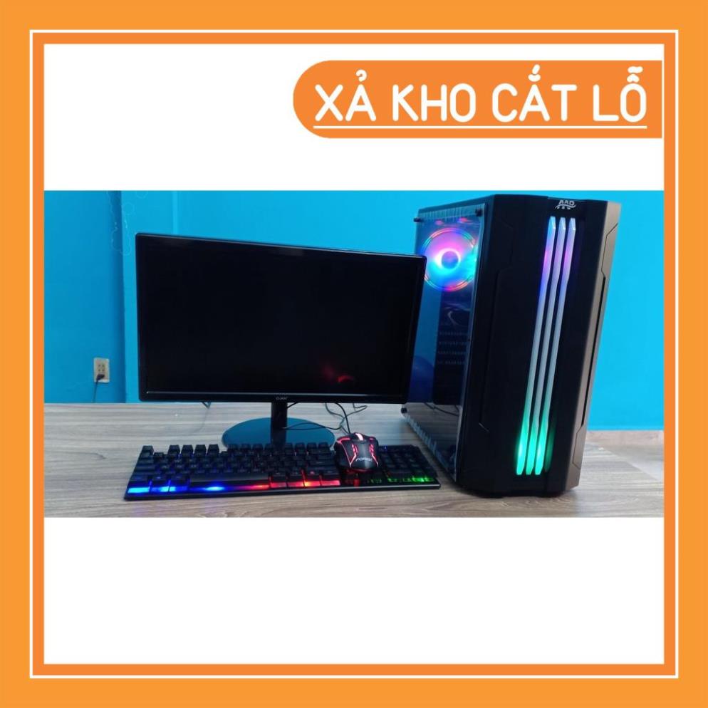 [THANH LY] Freeship Bộ CASE GAMING H310F Pro VD| G4900| 8G| 120G SALE SALE Máy Bộ Văn Phòng