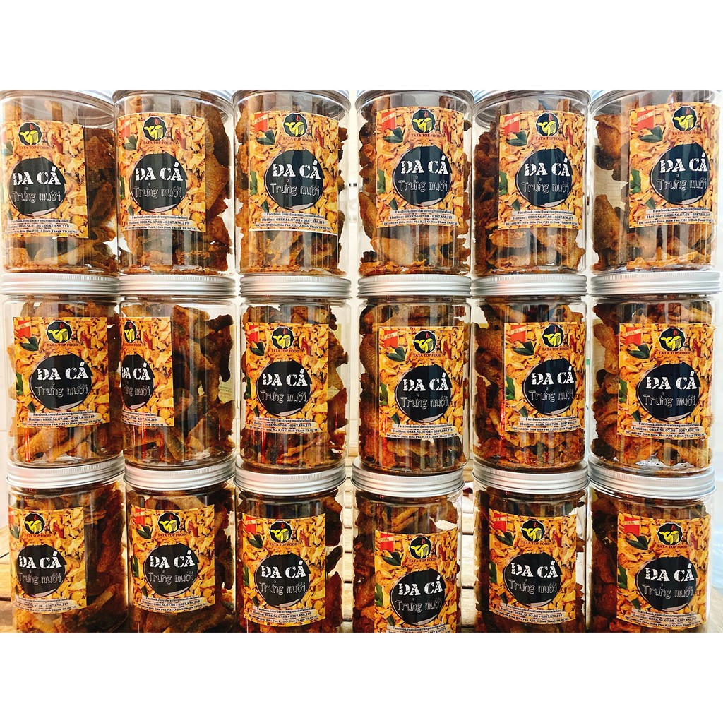 Da Cá Trứng Muối TATA FOOD - Vị CAY | BigBuy360 - bigbuy360.vn