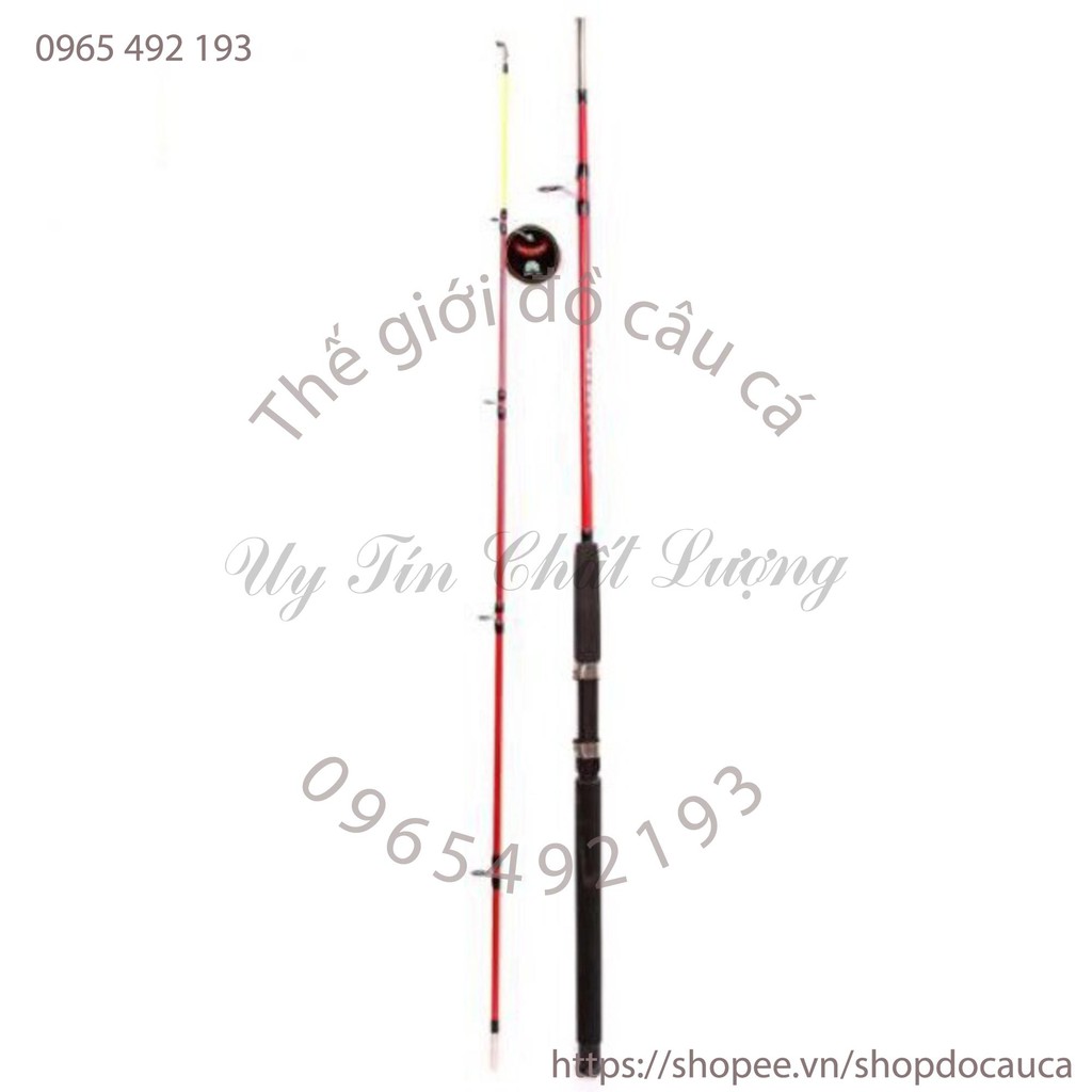 bộ cần câu shimano 2 khúc đặc+máyYF2000 cần cực khoẻ y hình ( rẻ vô địch )