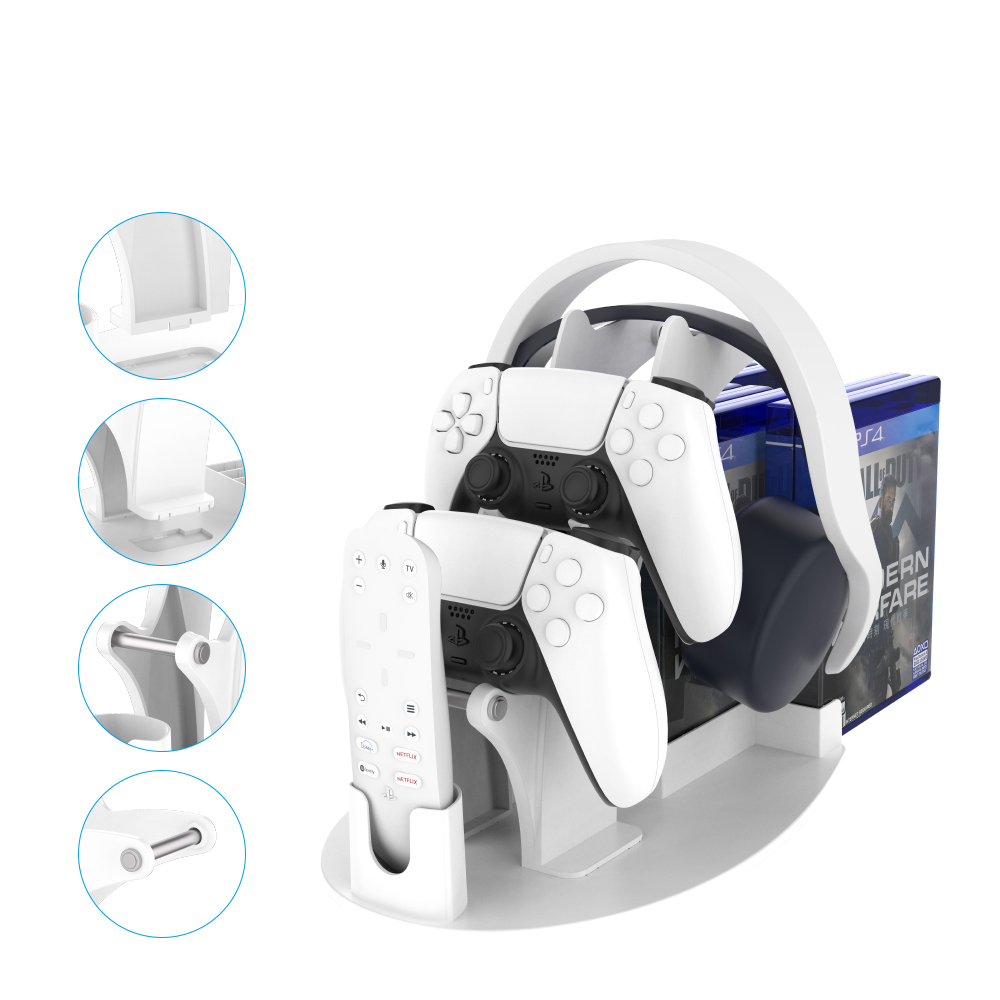 Giá Đỡ Đĩa Chơi Game Cầm Tay Thông Dụng Tiết Kiệm Không Gian Cho Ps5 / ps4 / xbox / nspro