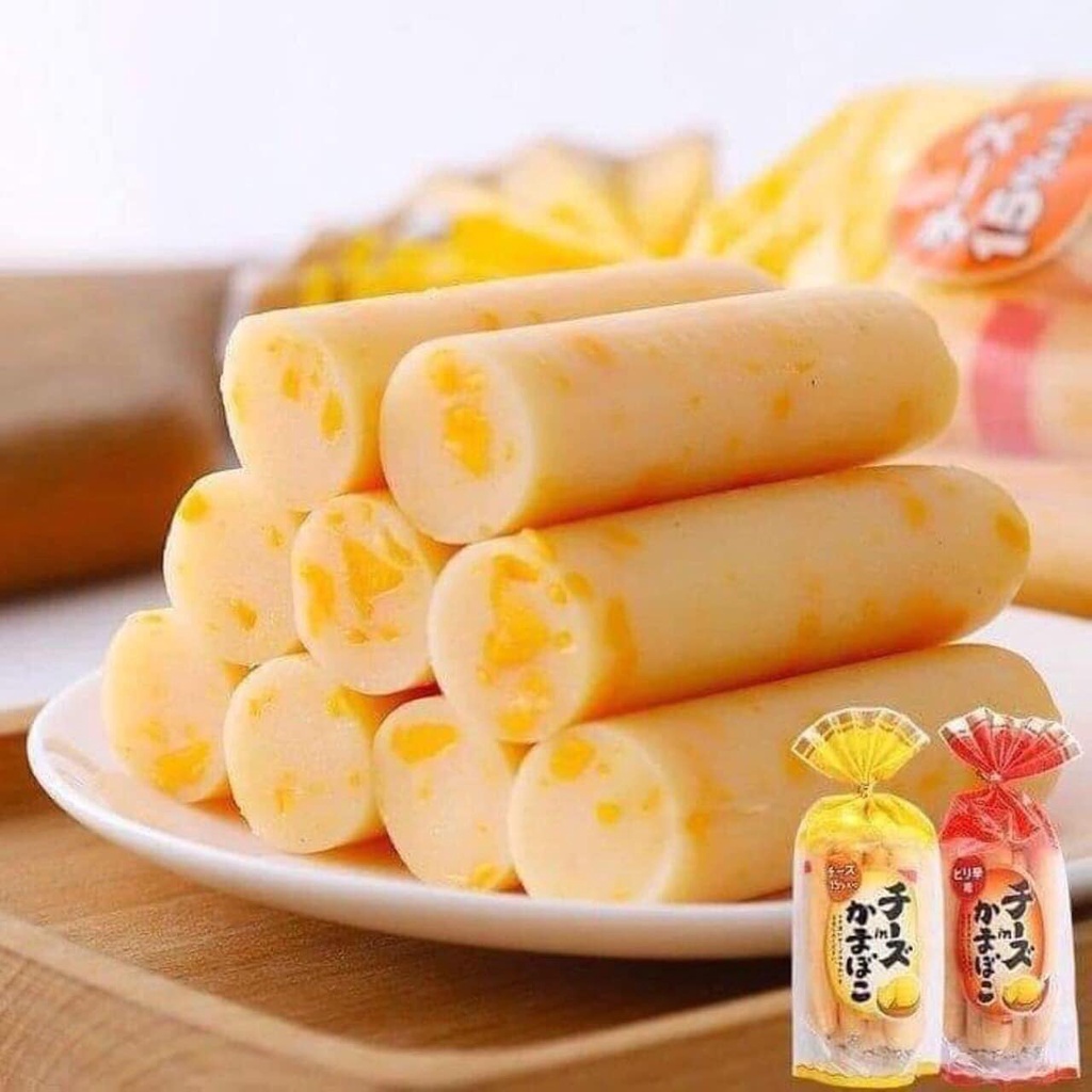 Xúc Xích Cho Bé Ăn Dặm Phomai Cá Tuyết Natori 256g Nhật Bản Cho Bé Ăn Sáng Bữa Phụ Đầy Đủ Dinh Dưỡng