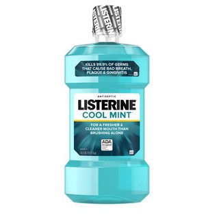 2 Chai Nước Súc Miệng LISTERINE COOL MINT 750ml + 250ml Thái Lan