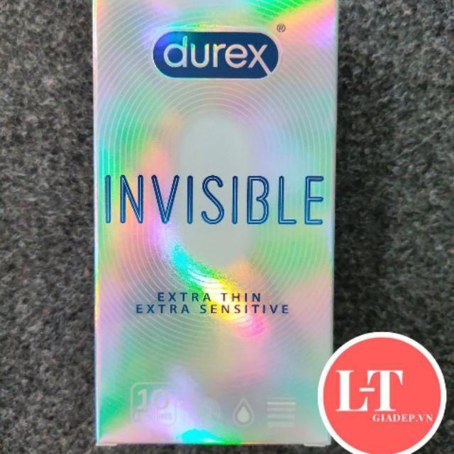 Bao cao su Durex Invisible 10 bao