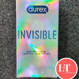 Bao cao su Durex Invisible 10 bao