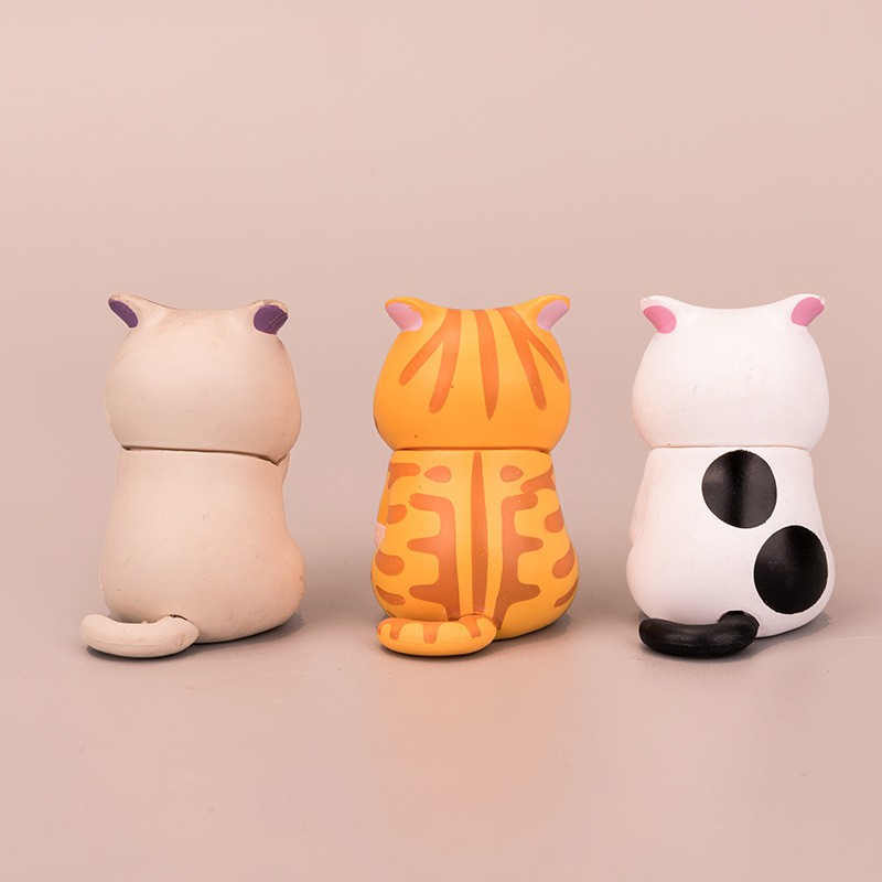 Mô hình chú mèo ôm đầu thất vọng ngộ nghĩnh size 5 cm
