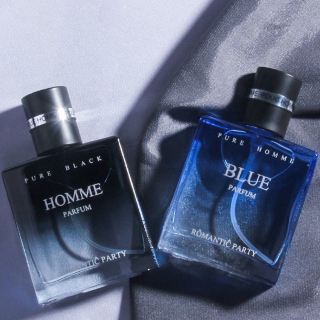 Set 2 chai nước hoa nam Pure Homme và Pure Black 30ml lưu hương lâu, hàng chính hãng cao cấp