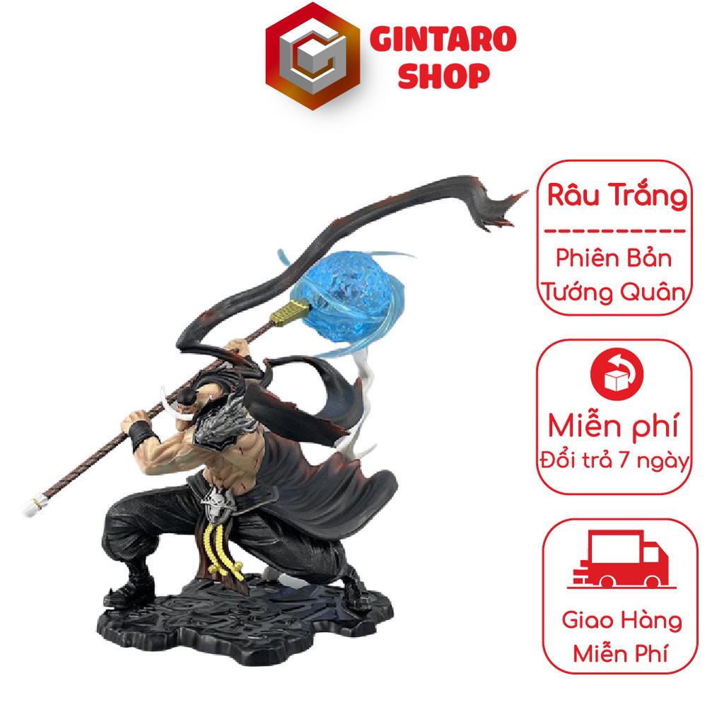 Mô hình Râu Trắng Edward Newgate one piece, Mô hình nhân vật tứ hoàng Râu Trắng cao 28 cm GINTARO SHOP