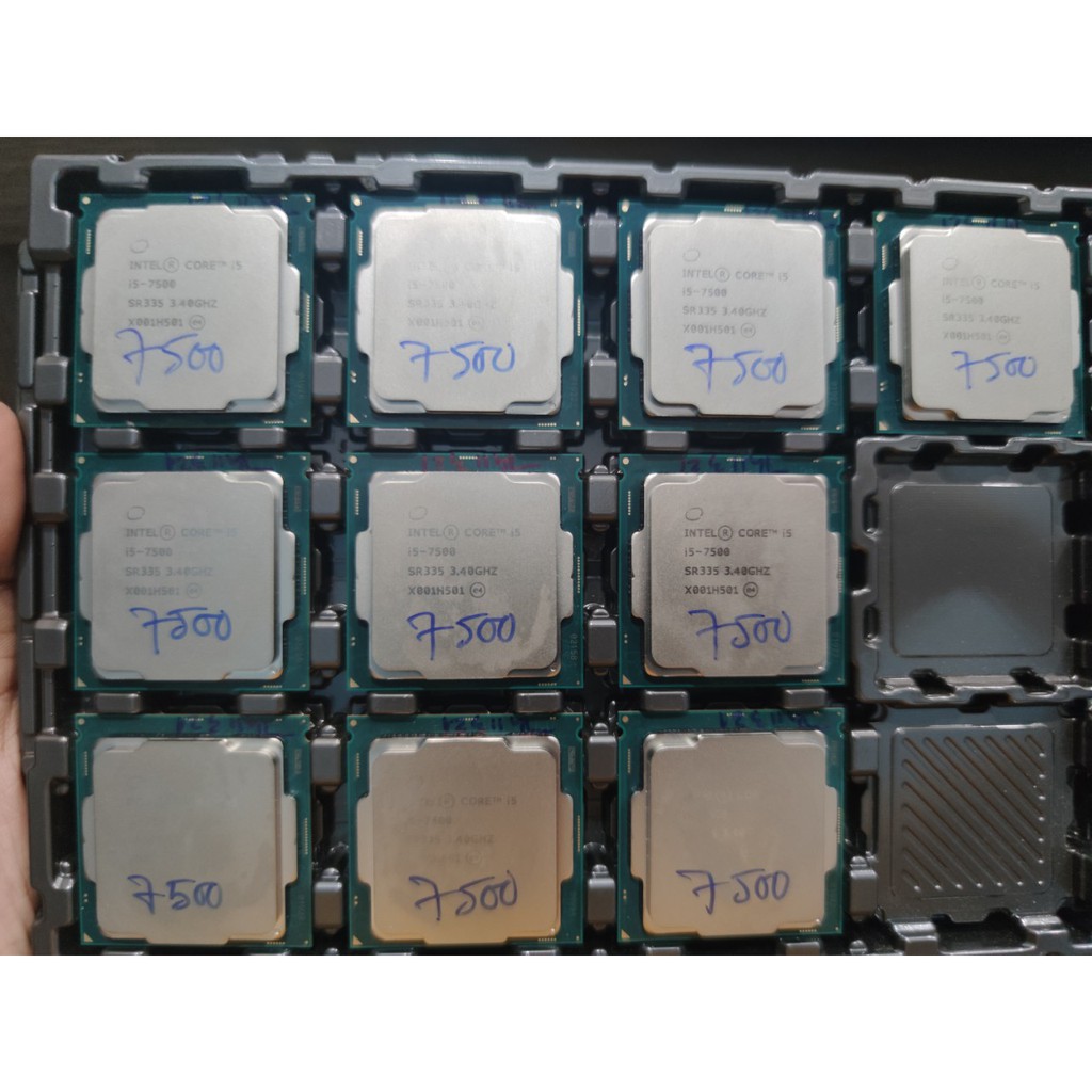Cpu Intel Core i5-7500 (3.8Ghz, 6MB cache, socket 1151) - hàng tháo máy