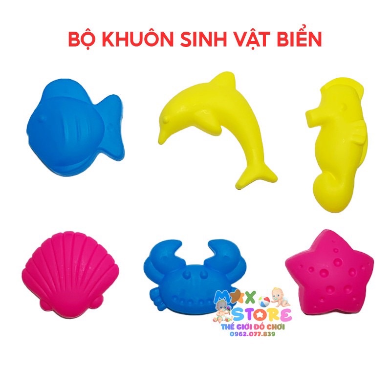 Bộ Vali Đồ Chơi Cát Động Lực Kèm Khuôn Và Xe Công Trình Cực Xịn Cho Bé