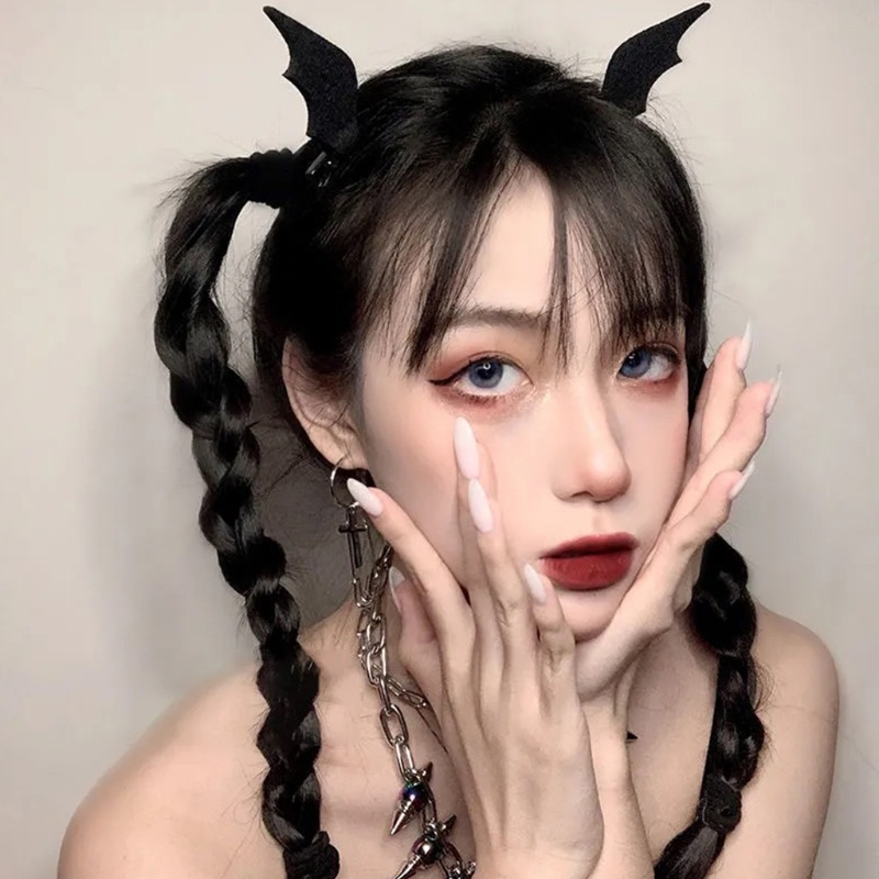 Băng Đô Cài Tóc Hình Đôi Cánh Dơi Hóa Trang Halloween
