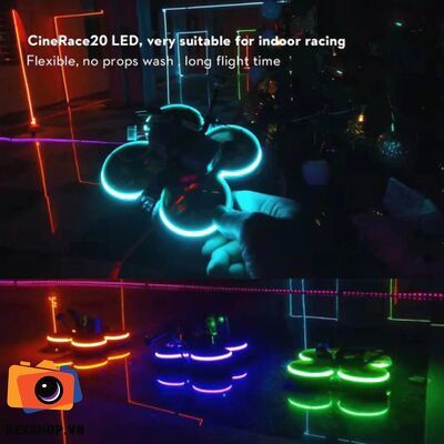 Máy bay nguyên bộ Flywoo CineRace20 V1.2 Neon Led HD Analog Pro PNP