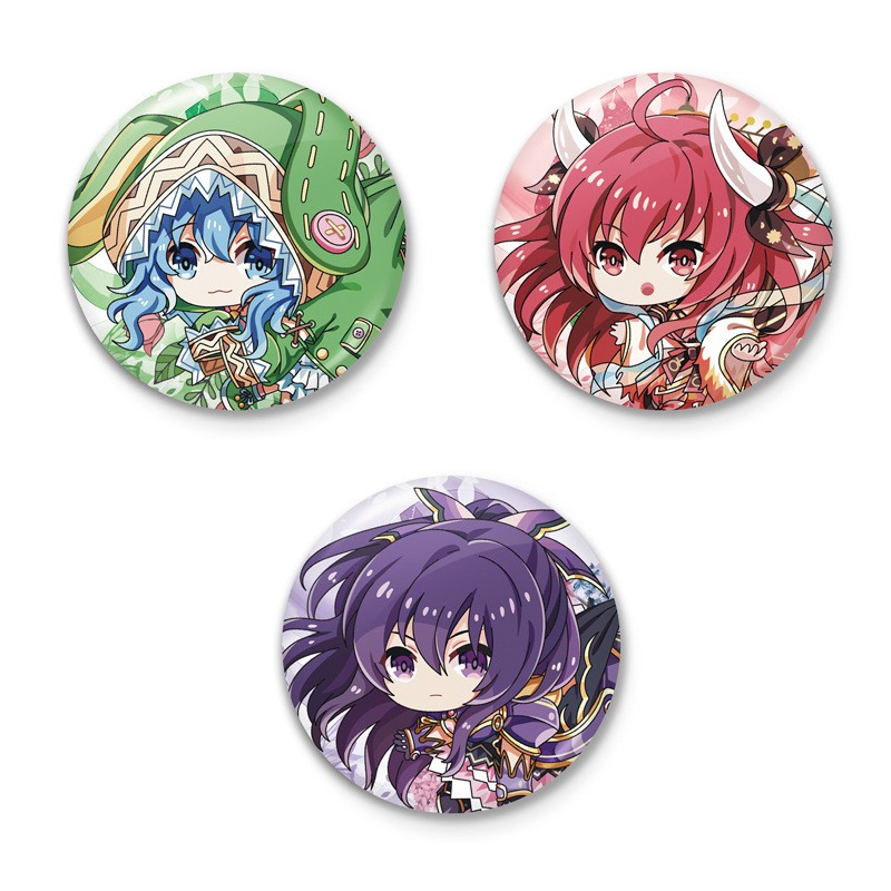 Huy hiệu IN HÌNH Date a live Cuộc hẹn sống còn anime chibi dễ thương xinh xắn