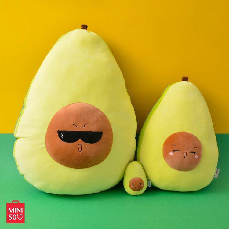 Giảm Giá Gối Ôm Gấu Bông Quả Bơ Miniso - Beecost