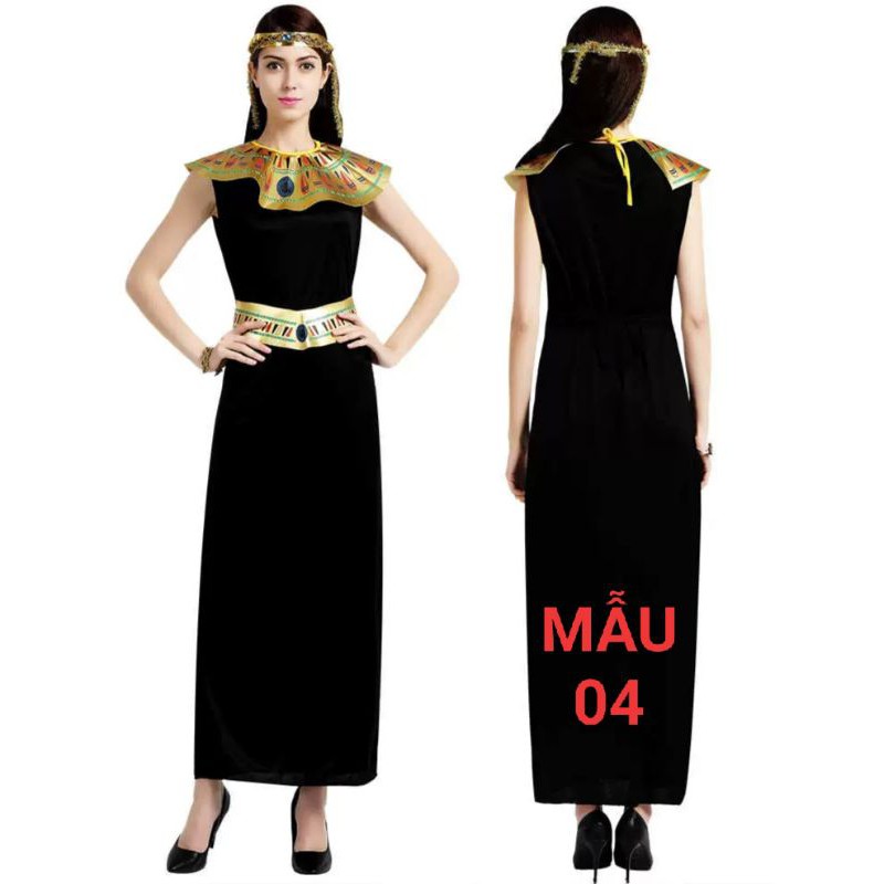 Bộ Đồ Hoá Trang Nữ Hoàng Ai Cập Trang Phục Pharaon Trang Phục Hóa Trang Halloween Cosplay
