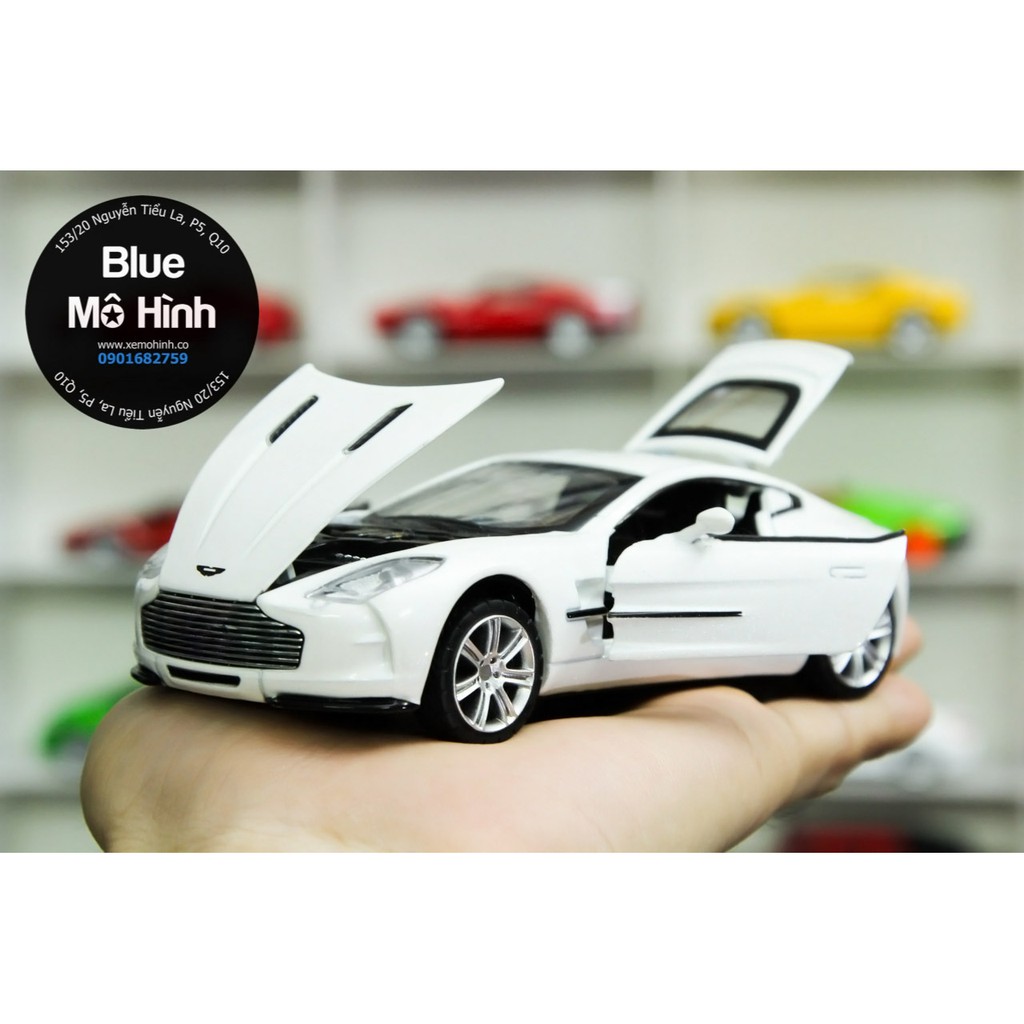 Blue mô hình | Xe mô hình Aston Martin One 77 tỷ lệ 1:32