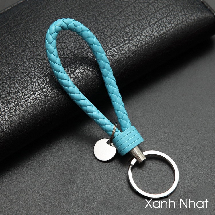 Móc Khóa Dây Xỏ Ngón Tay Màu Trơn