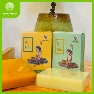 Xà Bông Nghệ - Mướp Đắng Soap Ả Đào Diệp Thanh Xuân Natural, Thảo mộc từ thiên nhiên. Dưỡng da, thư giãn