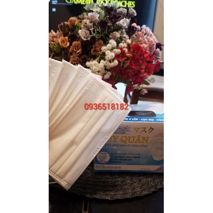 (Giá sốc) Hộp khẩu trang y tế 4 lớp màu trắng tinh | BigBuy360 - bigbuy360.vn
