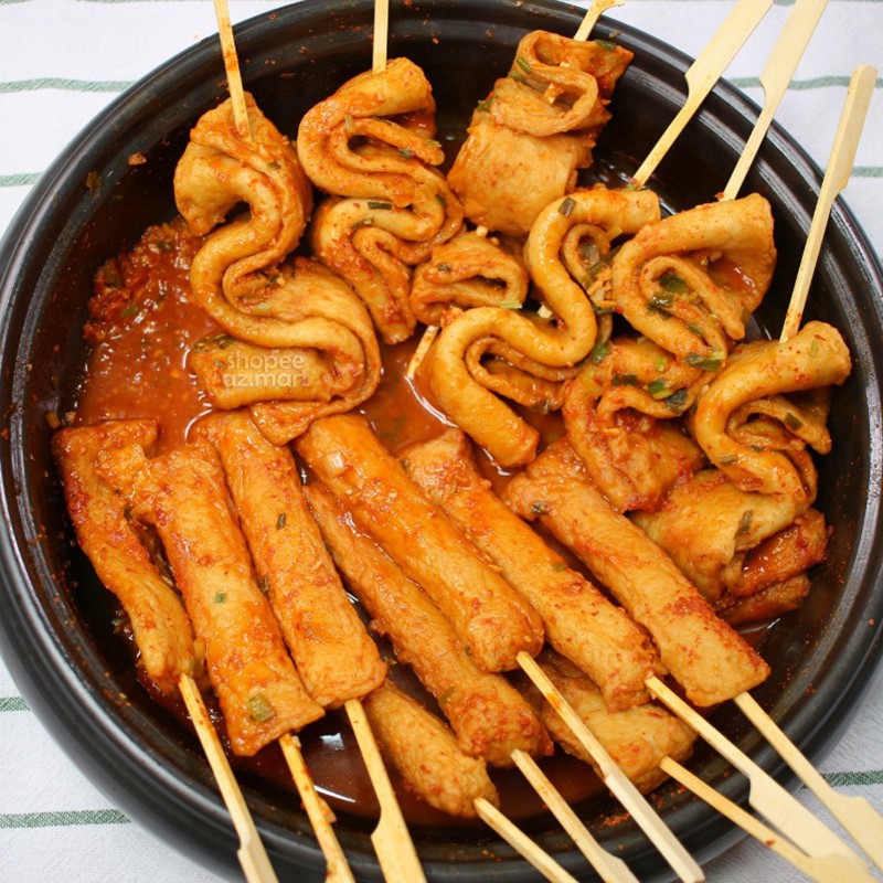 Chả cá Hàn Quốc O!Sajang 500gr Chả Cá Que
