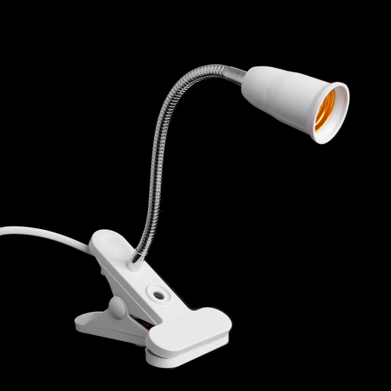 Đế gắn bóng đèn có kẹp linh hoạt AC E27 20cm